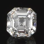 Unmounted 1.45 Carat Emerald Cut Diamond, GIA Report