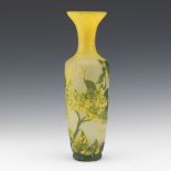 D'argental Cameo Glass Vase