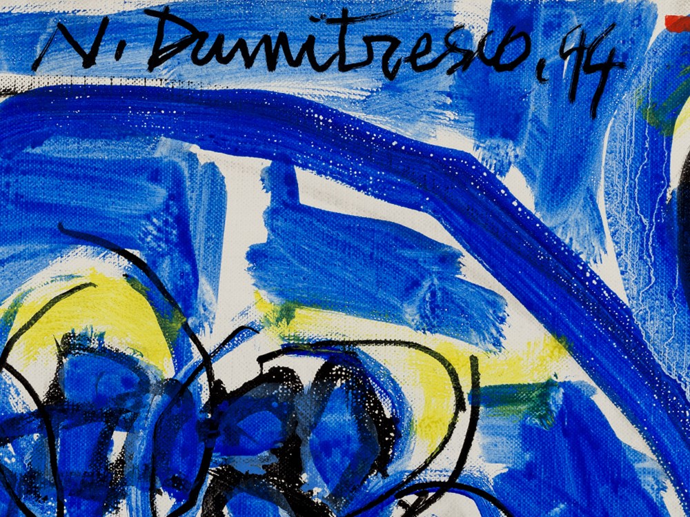 Natalia Dumitresco (1915-1997), Perseides, Oil Painting, 1994Oil on canvasFrance, 1994Natalia - Image 3 of 11