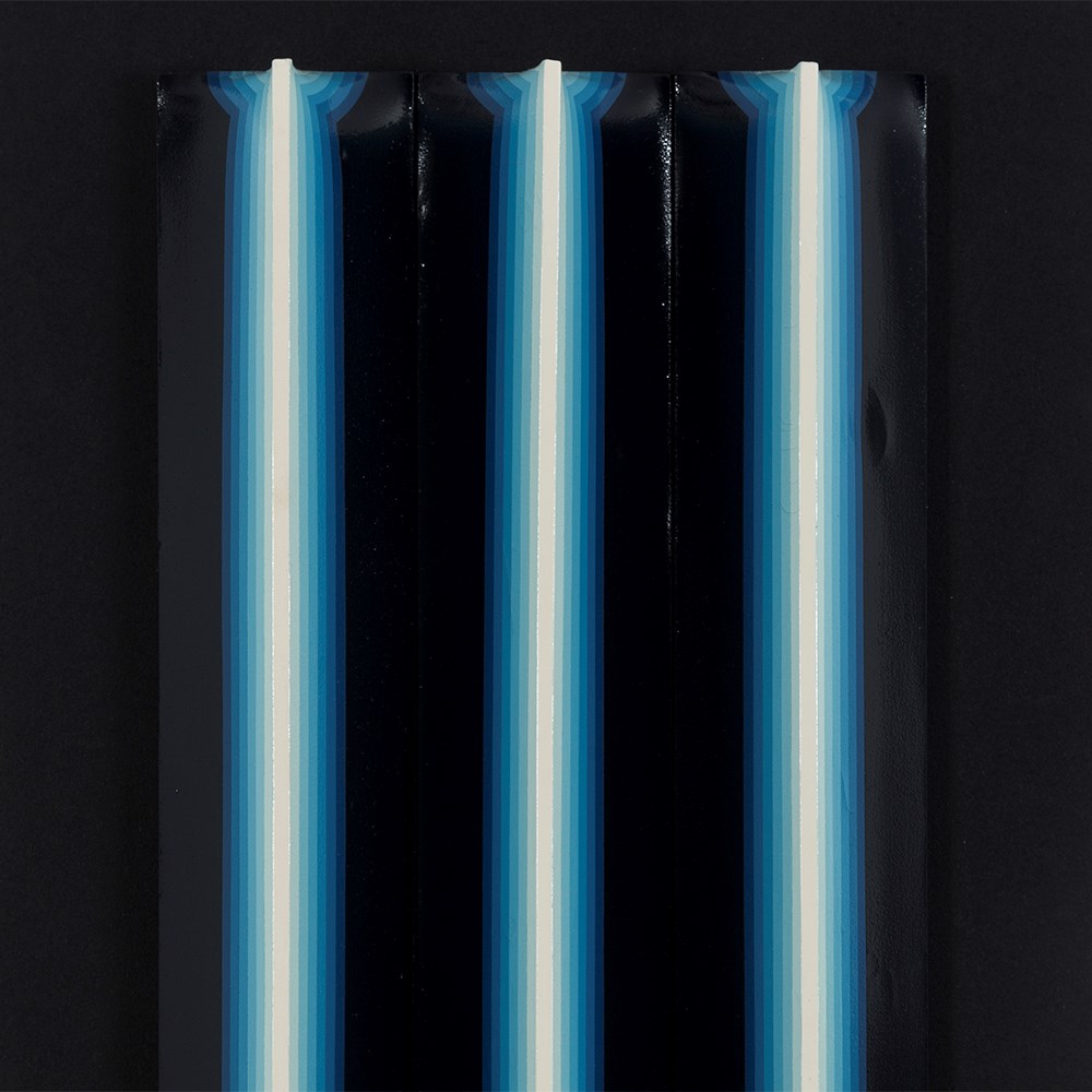 Axel Dick (1935-2006), Spannobjekt, Assemblage with Acrylic, 19 Acrylic on canvas, mounted on a - Image 8 of 8