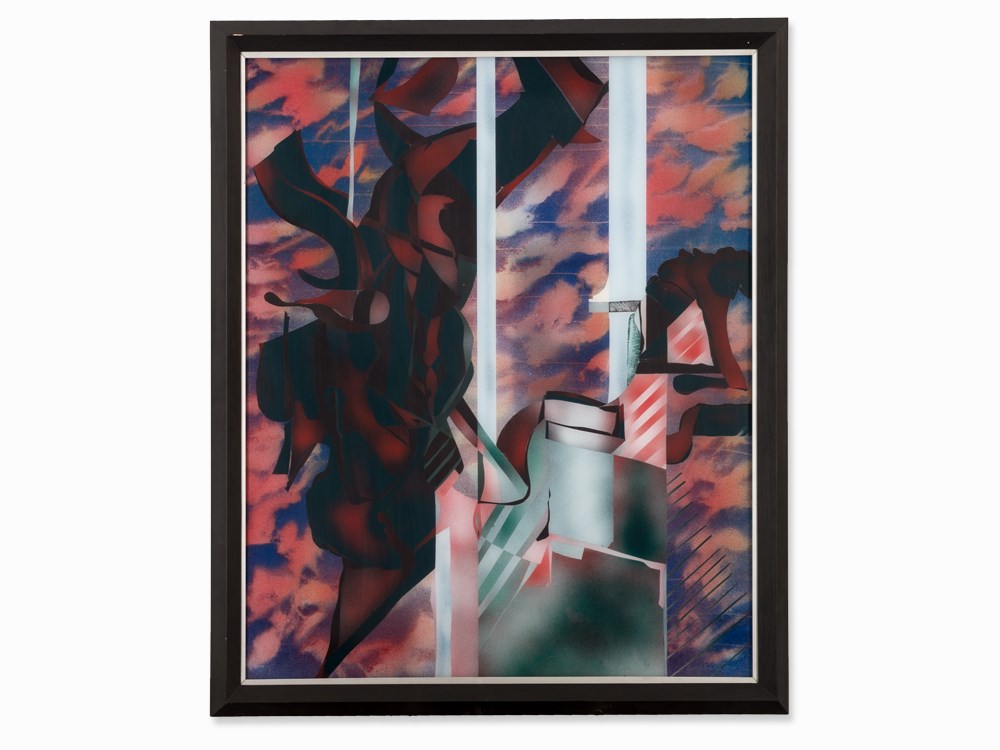 Alexej Iljitsch Baschlakow (1936-1980) Zuccaris Fragmente, 1976 Acrylic on acrylic glass Germany,