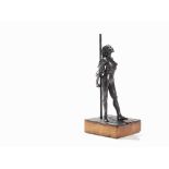 Tony d’Amico DNTT (b. 1960), La Petite Danseuse, 2012 Steel, processed and blackened; chestnut wood,