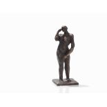 Berndt Wilde (b. 1946), Bewegung, Bronze Figure, 2004 Bronze with dark brown patinaGermany,