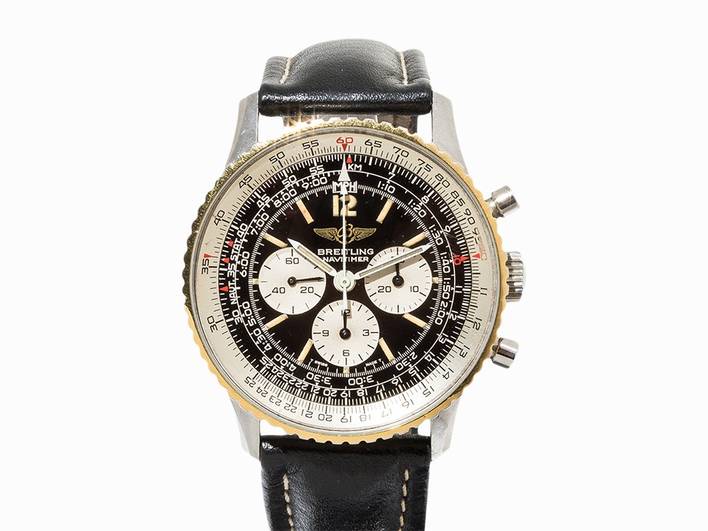 Breitling Navitimer Chronograph, Ref. 81600, Switzerland,C.1988 Breitling  Navitimer chronograph,