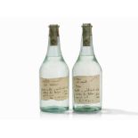 2 Bottles 1993 Levi Serafino Grappa Romano Levi with Poems Two bottles of GrappaProduced by