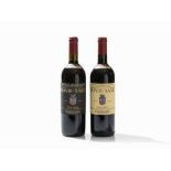 2 Btl 1994/1996 Biondi-Santi Brunello & Rosso di Montalcino One bottle of Brunello di Montalcino,