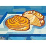 Josef Scharl (1896-1954), Breads, Tempera, 1952Tempera on wove paperGermany, 1952Josef Scharl (