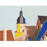 Robert Huth (1890-1977), Naumburg, Pres. 1920sGouache on strong grayish wove paperGermany,