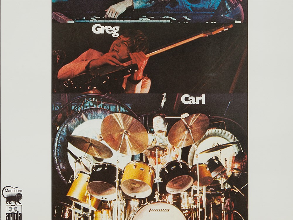 ‘Emerson, Lake & Palmers‘ Concert Poster, 1971 Offset print on paper Germany, 1971 Published by - Image 5 of 7