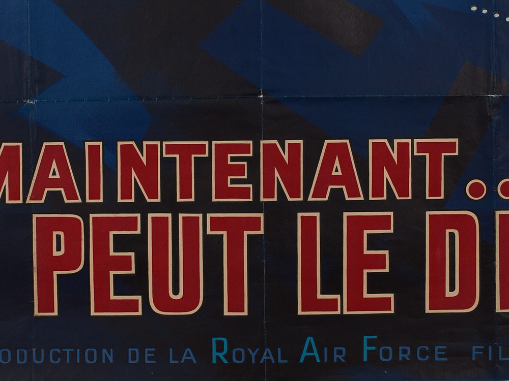 Rare Film Poster, “Maintenant on peut le dire“, France, 1947 France, 1947Colour lithograph on - Image 5 of 9