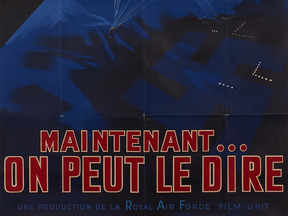 Rare Film Poster, “Maintenant on peut le dire“, France, 1947 France, 1947Colour lithograph on