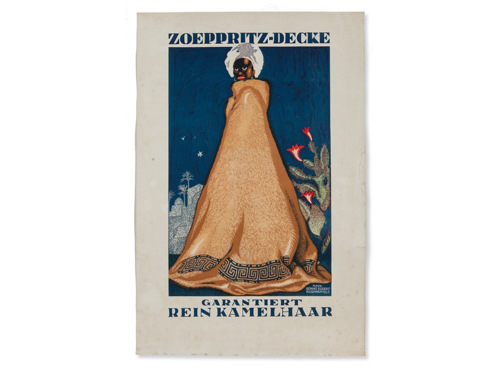 Benno Eggert, Poster “Zoeppritz Blanket“, Rosenheim, 1925Colour lithography on paperGermany / - Image 2 of 7