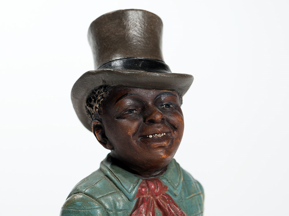 Decorative Black Americana figure by Johann Maresch, c. 1910 Austria, around 1910Johann Maresch ( - Image 2 of 9