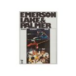 ‘Emerson, Lake & Palmers‘ Concert Poster, 1971 Offset print on paper Germany, 1971 Published by