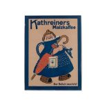 Poster „Kathreiners Malt Coffee“, Germany, 1900-10 Colour lithographyGermany, 1900-10Nice original
