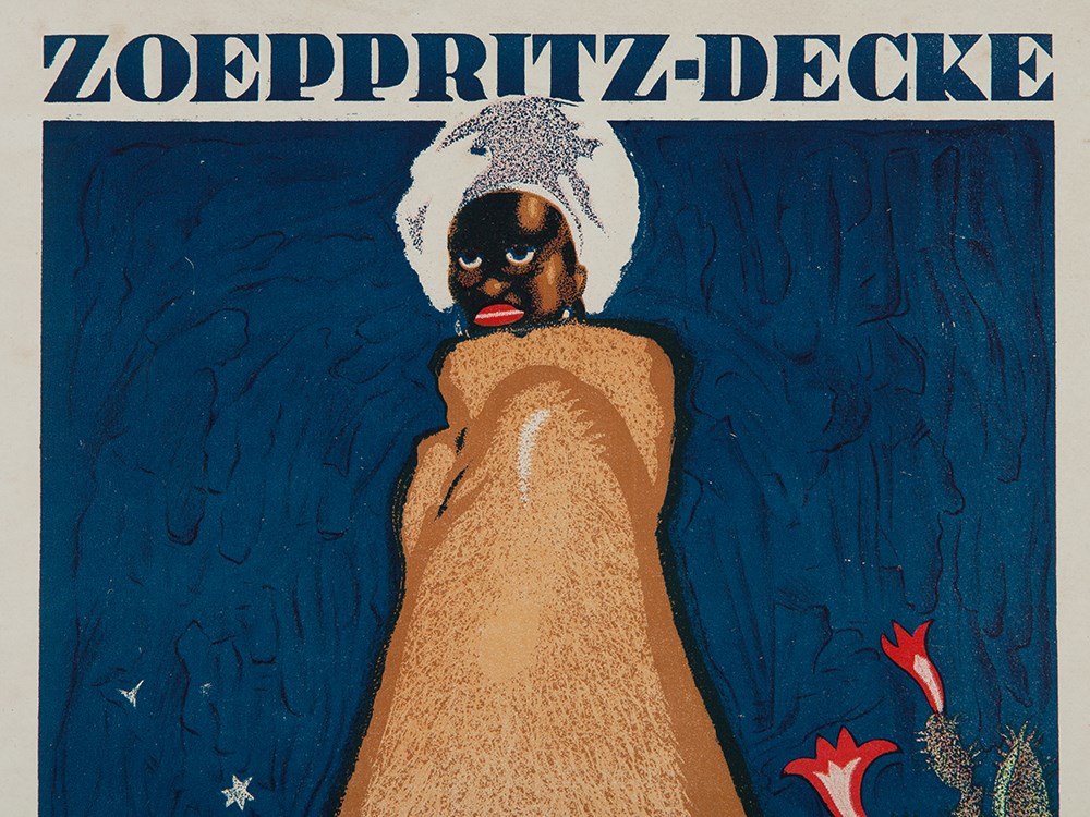 Benno Eggert, Poster “Zoeppritz Blanket“, Rosenheim, 1925Colour lithography on paperGermany /