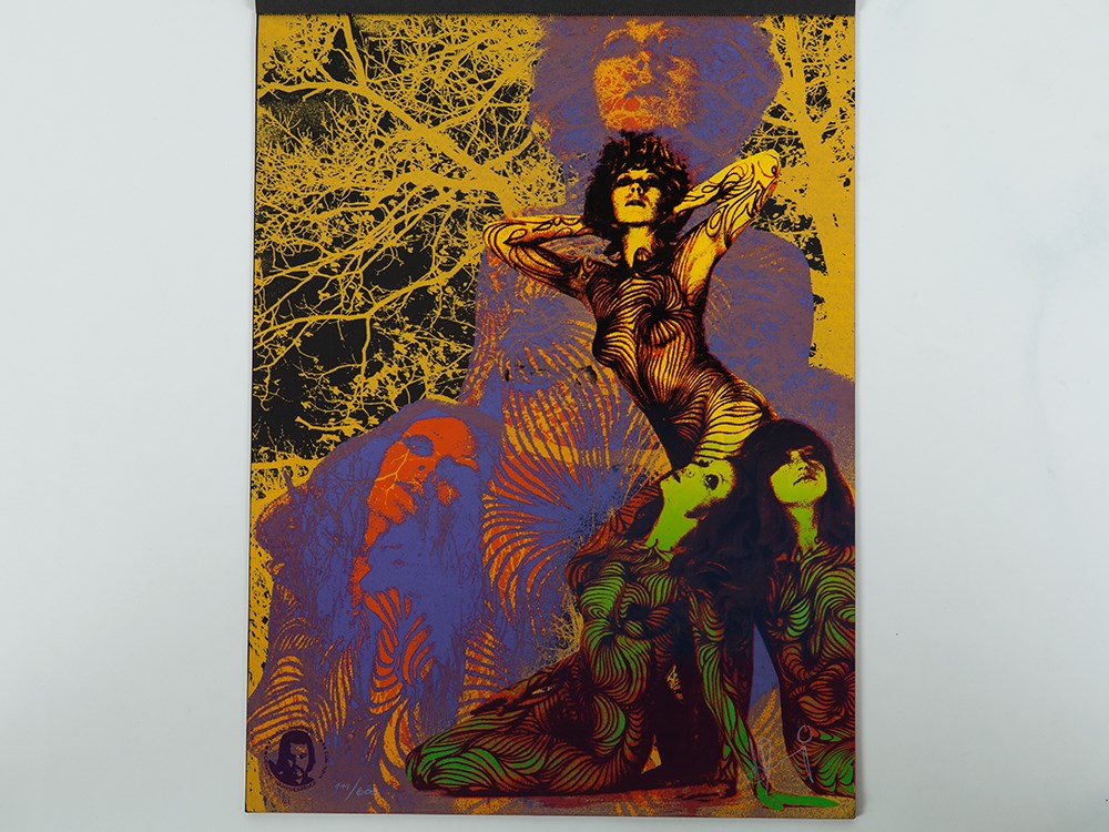 Body Painting Calendar by Horst Mundschitz, Austria, 1973 6 screen prints on paperAustria, 1973Horst - Image 2 of 11