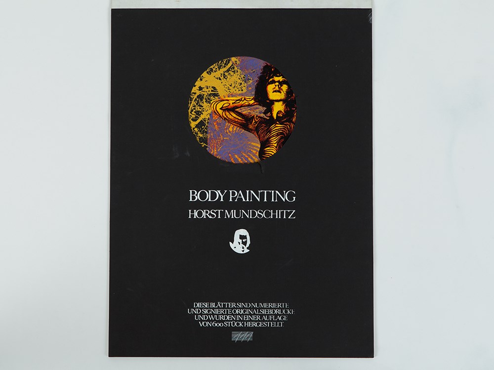 Body Painting Calendar by Horst Mundschitz, Austria, 1973 6 screen prints on paperAustria, 1973Horst