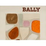 Abstract Advertising Poster for Bally by Villemot, France, 1968 Colour lithographFrance, 1968Bernard