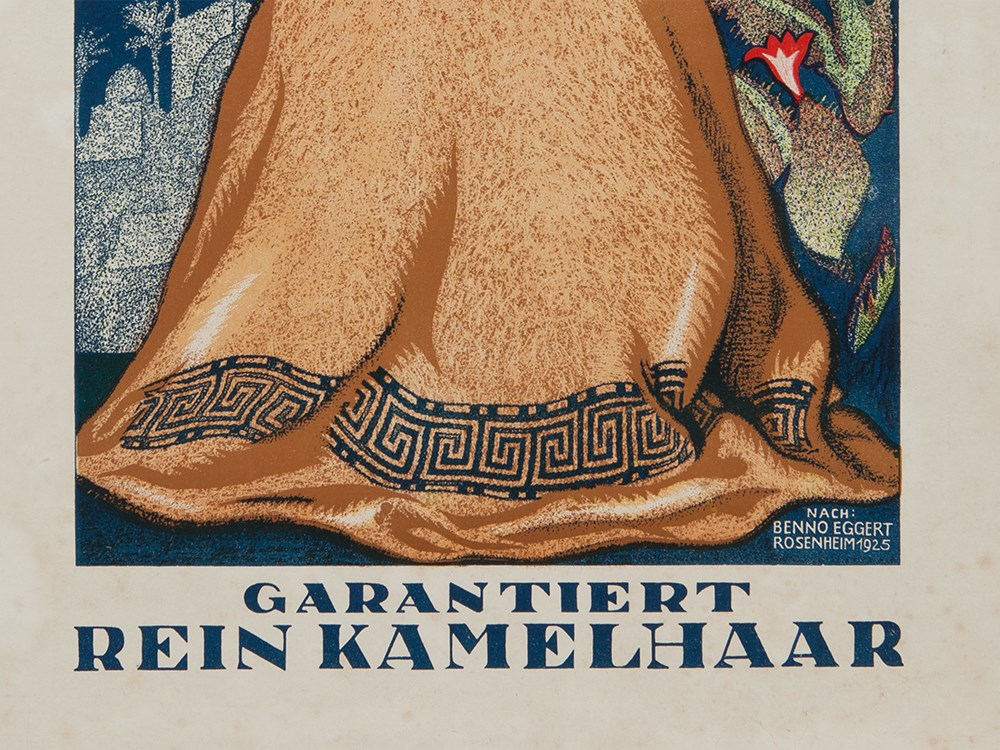 Benno Eggert, Poster “Zoeppritz Blanket“, Rosenheim, 1925Colour lithography on paperGermany / - Image 3 of 7