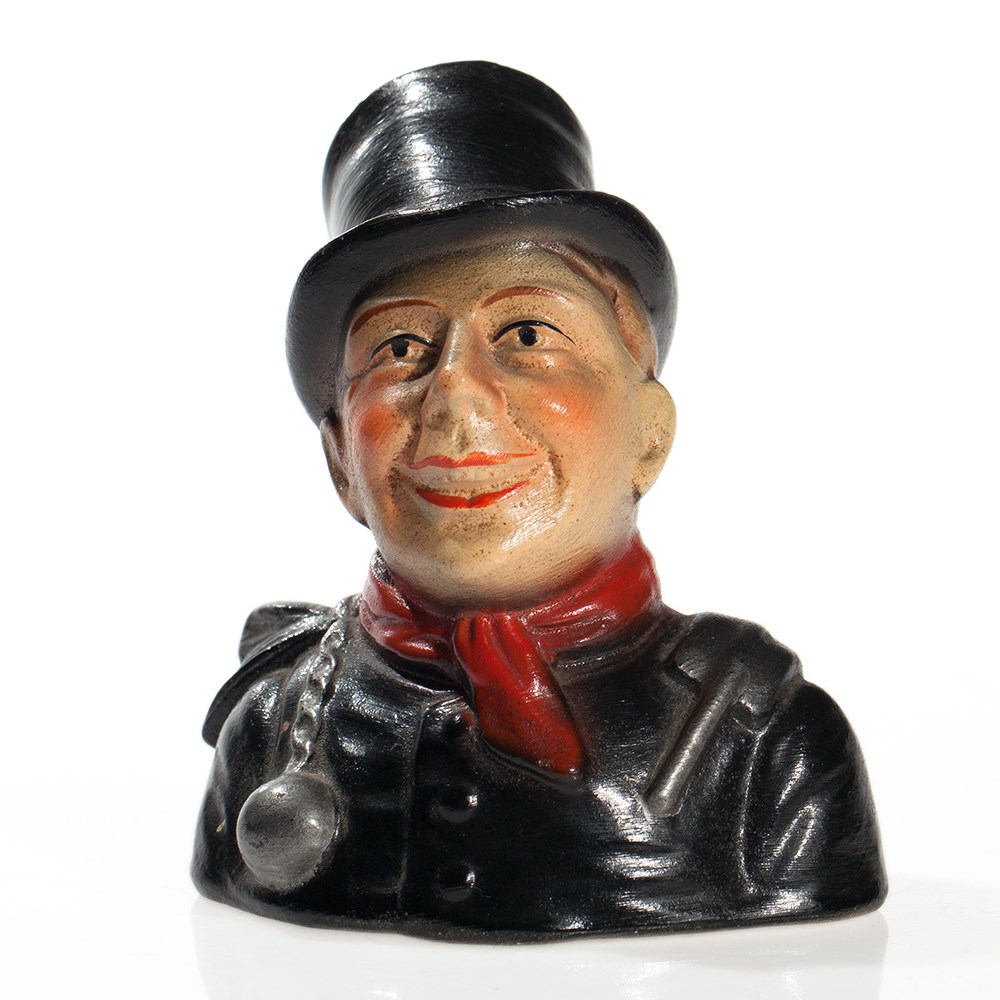 Figural “chimney sweep” money box, Germany, um 1930 Ceramics, paintedGermany, around 1930Nostalgic - Image 6 of 6