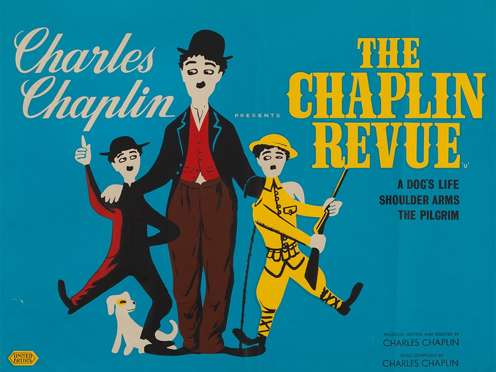 Movie Poster “Charlie Chaplin – The Chaplin Revue“, London 1959Colour lithography on paperGreat