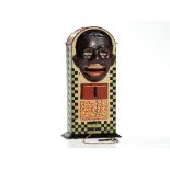 “Jolly Negro” money bank, Saalheimer & Strauß, after 1920 Lithographed tinplateGermany, after