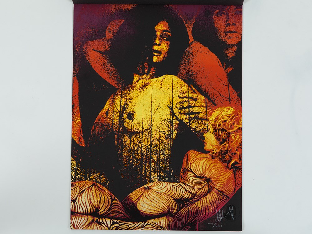 Body Painting Calendar by Horst Mundschitz, Austria, 1973 6 screen prints on paperAustria, 1973Horst - Image 7 of 11