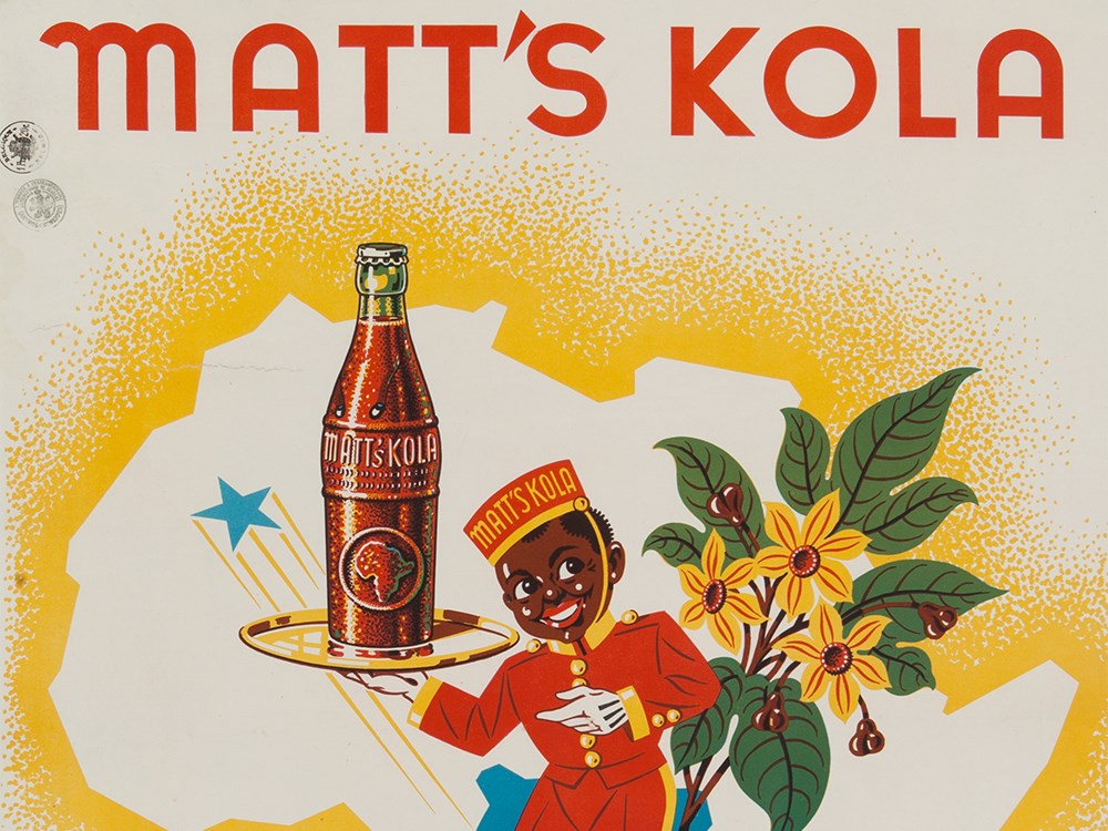 Ebinger, Poster “Matt’s Kola“, Belgium, late 19th C Colour lithography on paperBelgium / Antwerp, - Image 2 of 8