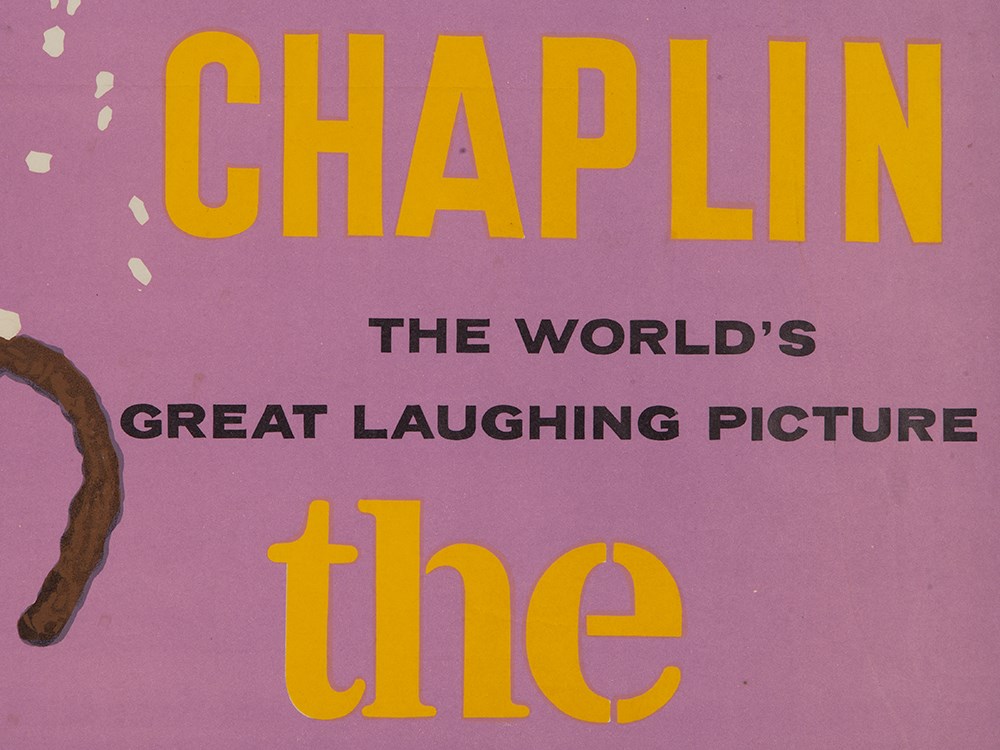 Movie Poster “Charlie Chaplin – The Gold Rush“, London, 1960sColour lithography on paperGreat - Image 4 of 7