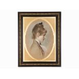 Frieda Menshausen-Labriola, Lady’s Portait, Pastel, c. 1900 Pastel drawing on cardboardGermany,