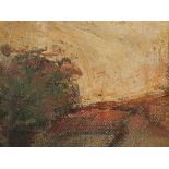Oil Painting ‘Abstract Landscape’, 19th/20th Century Oil on canvas; on cardEurope, 19th/20th