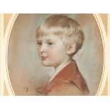 Frieda Menshausen-Labriola, Portait of a Boy, Pastel, c. 1900 Pastel drawing on cardboardGermany,