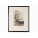 Louise Danse, View in Venice, Etching, Belgium, c. 1900 Etching on paperBelgium, around 1900Louise