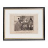 Honoré Daumier, Les Chemins de Fer, Lithograph, 1858 Lithograph on paperFrance, 1858Honoré