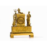 A Figural Empire Pendulum Clock with 'Annona', France, 19th C. Gilt bronze, brassFrance, early