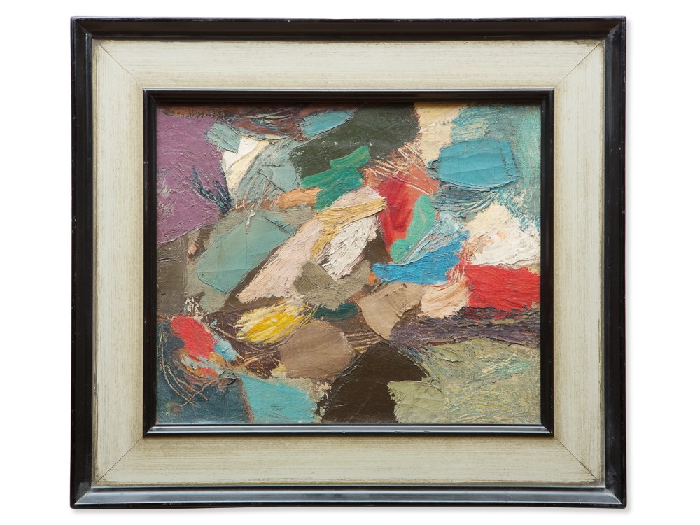 Rolf Curt, „Abstract Painiting“, Germany, around 1960/70Oil on canvasGermany, around 1960/70Rolf - Image 2 of 10