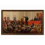 Petr Michajlovich Ignatev, Lenin at an Assembly, Painting, 1979Oil on canvasUkraine, 1979Petr