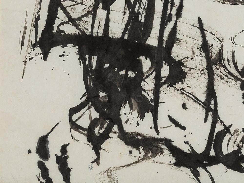 Alexander Schawinsky, Ink, Abstract Composition, USA, 1956Ink on paperUSA, 1956Xanti Alexander - Image 8 of 19