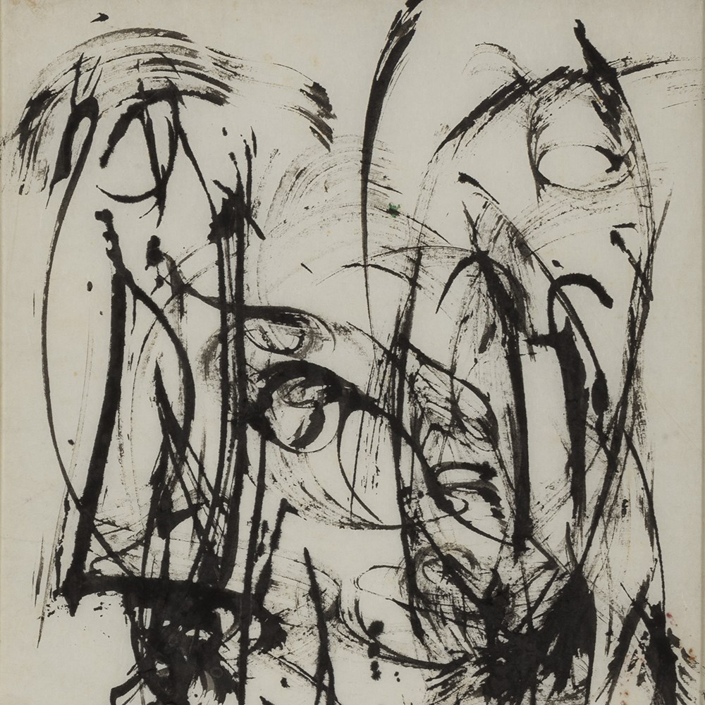 Alexander Schawinsky, Ink, Abstract Composition, USA, 1956Ink on paperUSA, 1956Xanti Alexander - Image 19 of 19