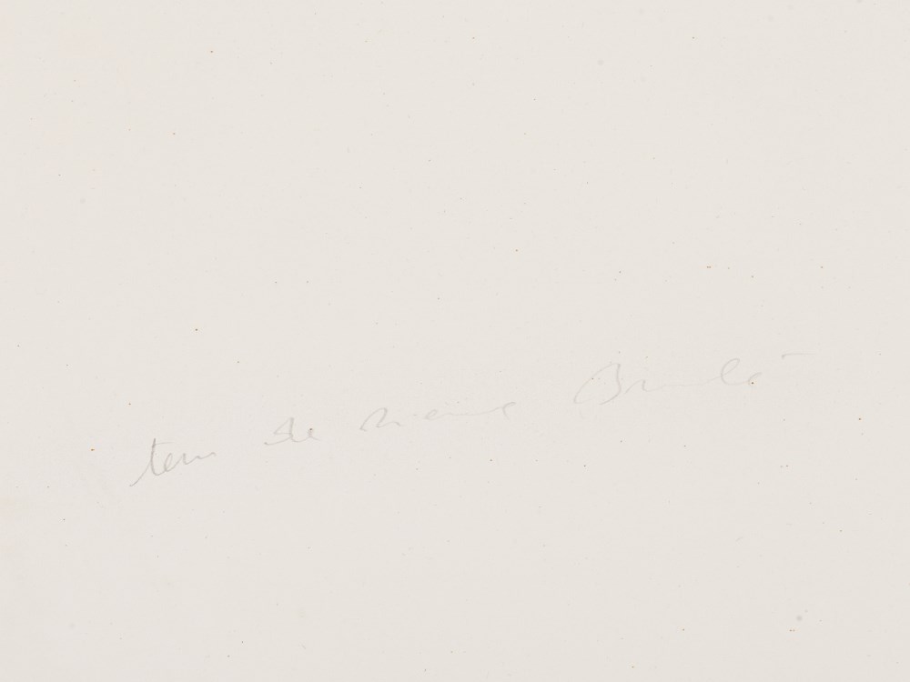 Jean Miotte (b. 1926), Gouache, Sans Titre, 1979Gouache on smooth wove paperFrance, 1979Jean - Image 11 of 12