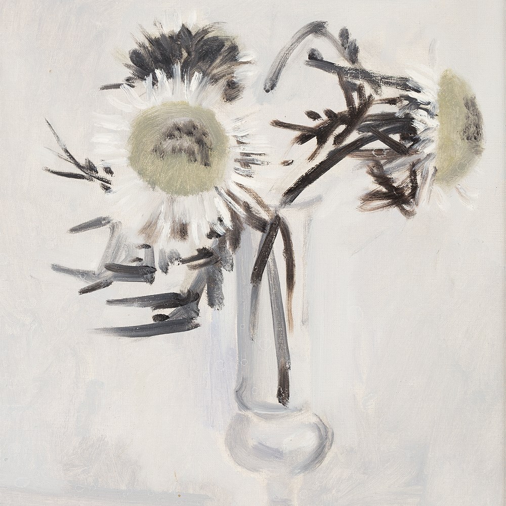 Kurt Hediger, Still Life with Thistles, Switzerland, 1972 Oil on canvasSwitzerland, 1972Kurt Hediger - Image 8 of 8