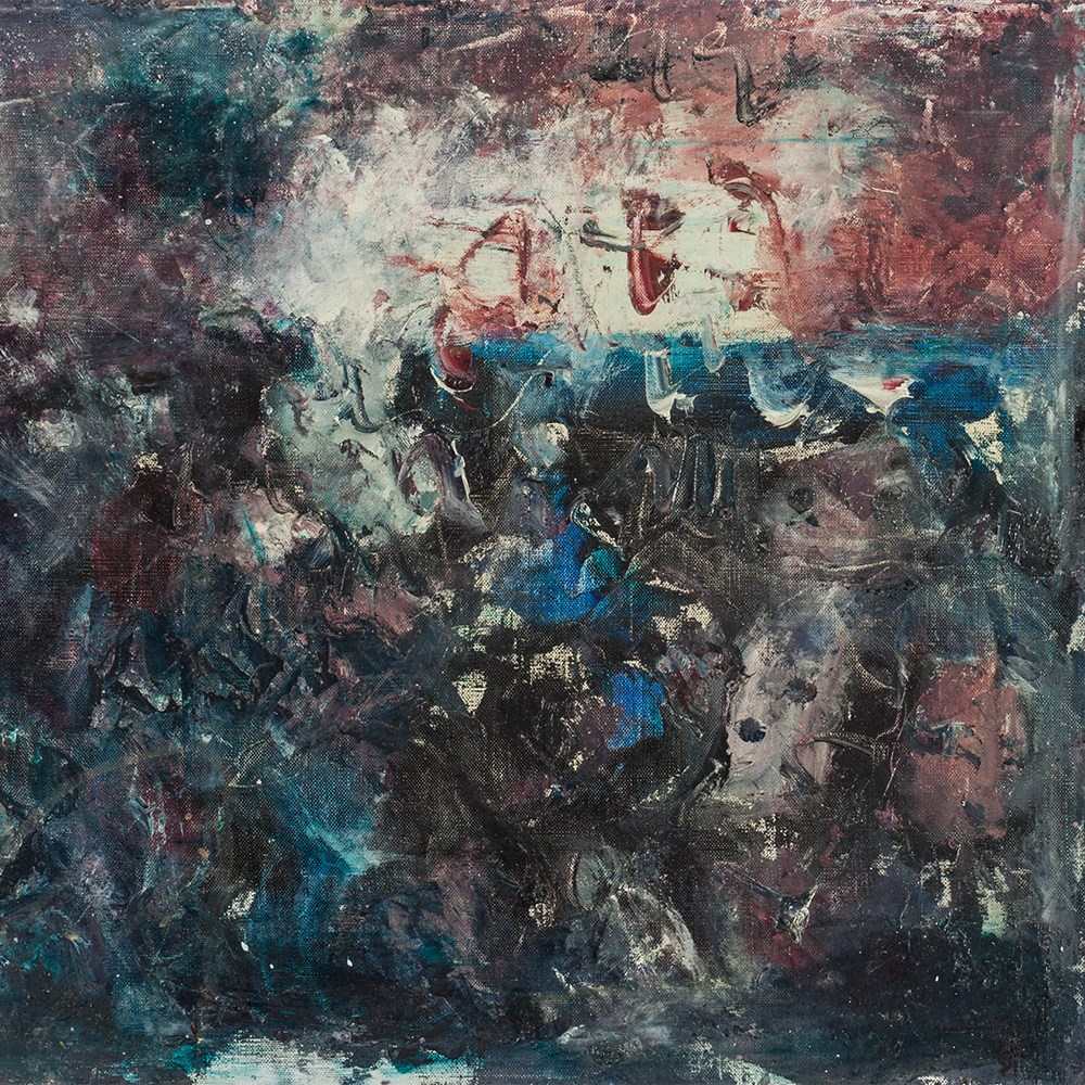 Karl Anton Wolf (1908-1989), Oil Painting, Abstract, 1966Oil on canvas Austria, 1966 Karl Anton Wolf - Image 12 of 12