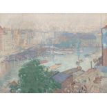 Paul Paeschke, ‘Die Spree an der Waisenbrücke’, Painting, 1910Oil on canvasGermany, Berlin, 1910Paul