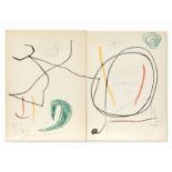 Joan Miró (1893-1983), Ohne Titel, Zeichnung, 1964 Farbwachskreiden und Bleistift auf festem