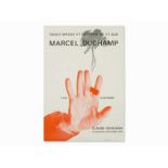 Marcel Duchamp, Ausstellungsplakat, Offsetdruck, 1967 Farboffsetdruck auf leichtem