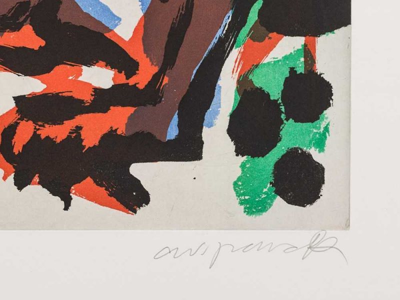 A.R. Penck, Aus „Berlin Suite“, 3 Farbaquatinten, 1990 3 Farbaquatinten auf festem Velin - Image 3 of 12