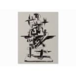 Ossip Zadkine, Le Merveilleux Radeau, Lithografie, 1966 Lithografie auf VelinDeutschland, 1966;