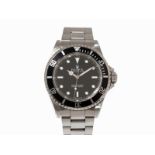 Rolex Oyster Perpetual Submariner Herrenuhr, Ref 14060, um 2000 Rolex Oyster Perpetual Submariner