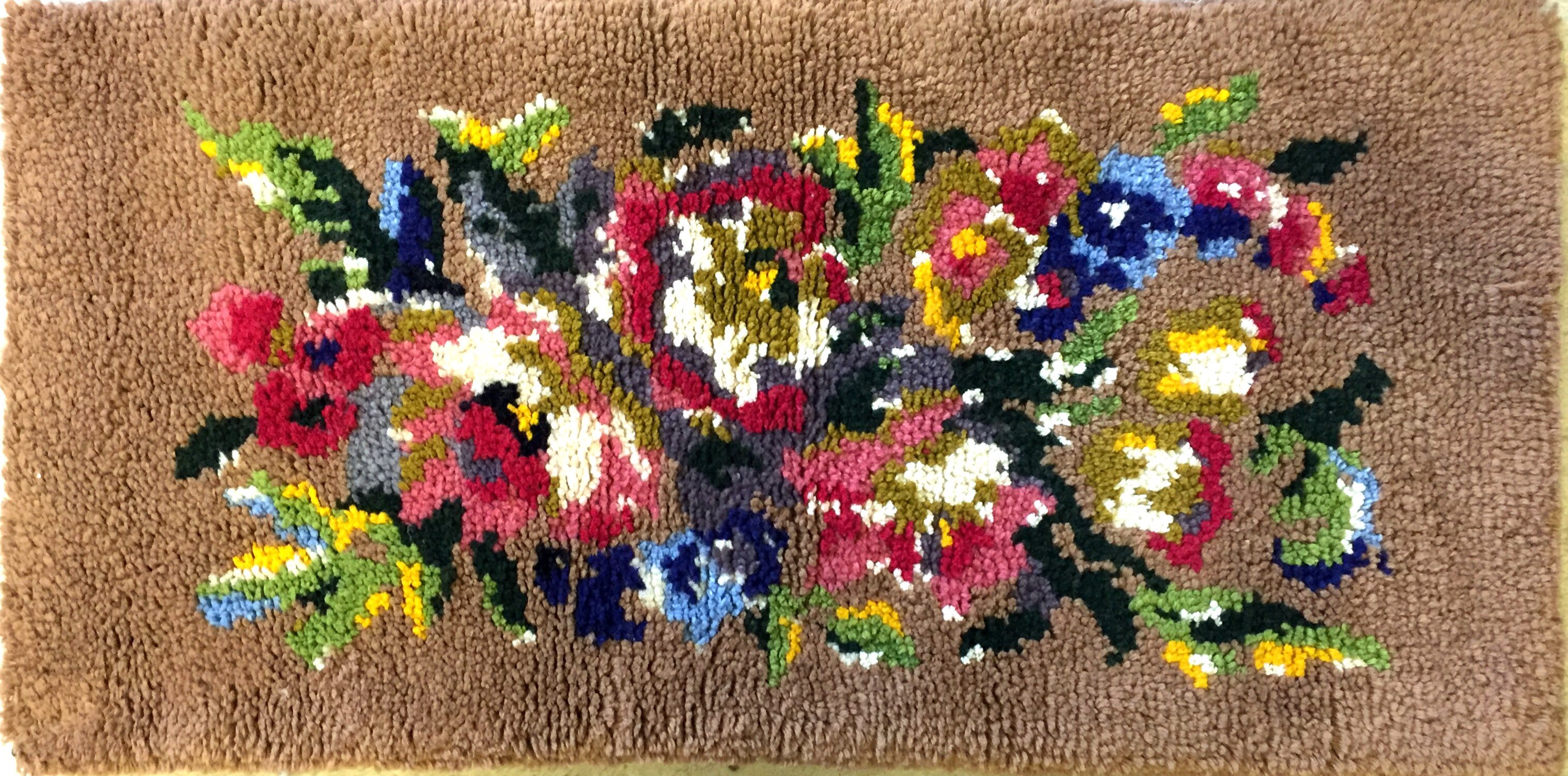 A handmade rug